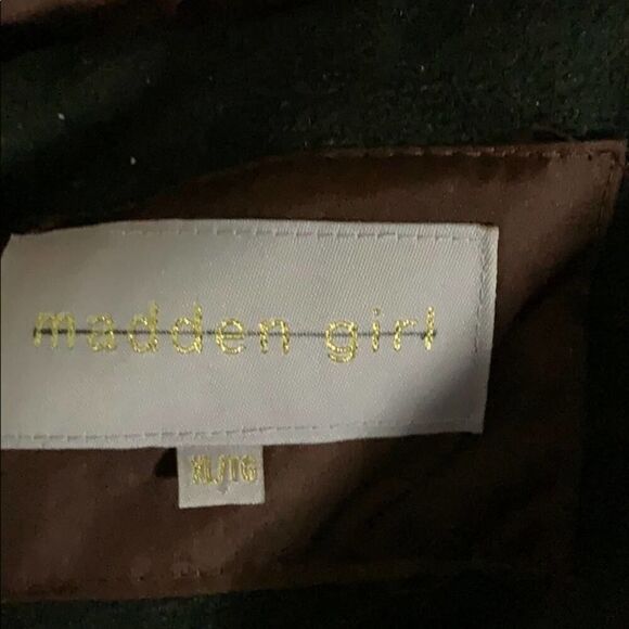 NWT MADDEN GIRL PUFFER HOODIE WINTER FAUX FUR COAT SIZE XL - Picture 11 of 11